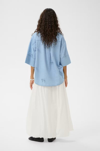 Denim blouse Soaked